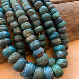 Very Rare Blue Hebron Beads