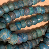 Very Rare Blue Hebron Beads