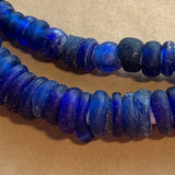 Strand of Antique Cobalt Rings