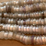 Antique Clear Dogon Donut Beads, 1700s