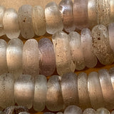 Antique Clear Dogon Donut Beads, 1700s