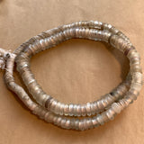 Antique Clear Dogon Donut Beads, 1700s