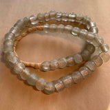 Antique 300 Year Old Clear Dogon Beads