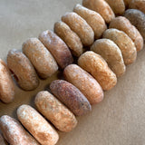 Ancient Beige Stone Beads, Mali