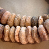 Ancient Beige Stone Beads, Mali