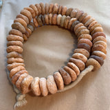 Ancient Beige Stone Beads, Mali