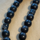 Antique Black Coral Yemen Prayer Beads