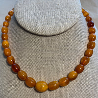 1920's Baltic Amber Necklace