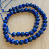 8mm Lapis Beads