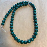 8mm Malachite Beads