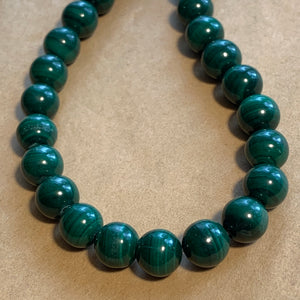 8mm Malachite Beads