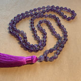 Amethyst Mala with Tassel