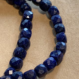 2.5mm Faceted Lapis Beads