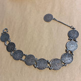 Vintage Bracelet, Turkish Coins