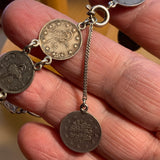 Vintage Bracelet, Turkish Coins