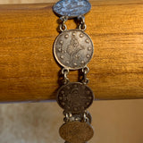 Vintage Bracelet, Turkish Coins