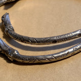 Pair of Men's Size Snake Bangles