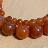 Vintage Carnelian Graduated Strand