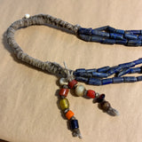 3-Strand Lapis Necklace, Naga