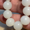 Vintage Japanese Glass Beads - Soft White Beads