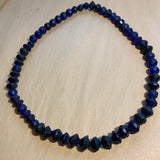 Bohemia Faceted Russian Blue Strand