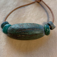 Ancient Amazonite Stone Beads