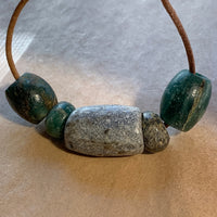 Ancient Amazonite Stone Beads