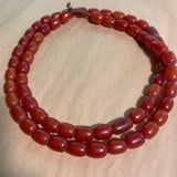 Vintage Resin Amber Strand