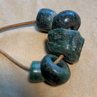 Ancient Amazonite Stone Beads