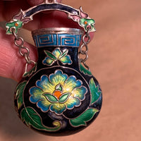 Vintage Chinese Enameled Pendant