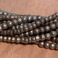Strand of Antique Silver Beads, Ethiopia