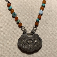 Antique Chinese Silver Necklace