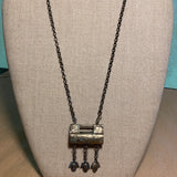 Antique Silver Padlock Pendant, China
