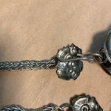Vintage Chinese Silver Necklace, Dragon
