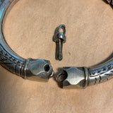 Antique Silver Bangle, Nepal
