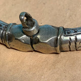 Antique Silver Bangle, Nepal
