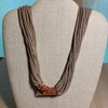 Pale Pink Fulani Multi-Strand Necklace