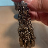 Large Antique Earrings, Golden Triangle