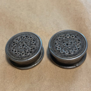 Large Antique Earplugs, China 1800's