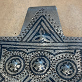 Silver Pendant from Morocco with Niello Detail