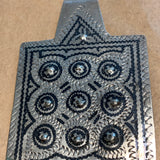 Silver Pendant from Morocco with Niello Detail