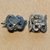 Chinese Button/Hat Decoration, Set of 2