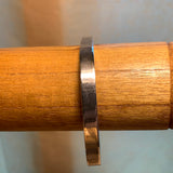 Vintage Silver Plain Bangle