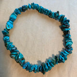 Large Turquoise Chips Beads