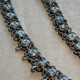 Vintage Silver Lacy Chain with Pendant