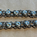Vintage Silver Lacy Chain with Pendant