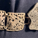 Vintage Silver Belt with Birds