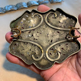 Vintage Silver Belt with Birds