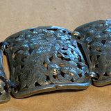 Vintage Silver Belt with Birds