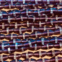 Antique Art Deco Amethyst Glass Beads